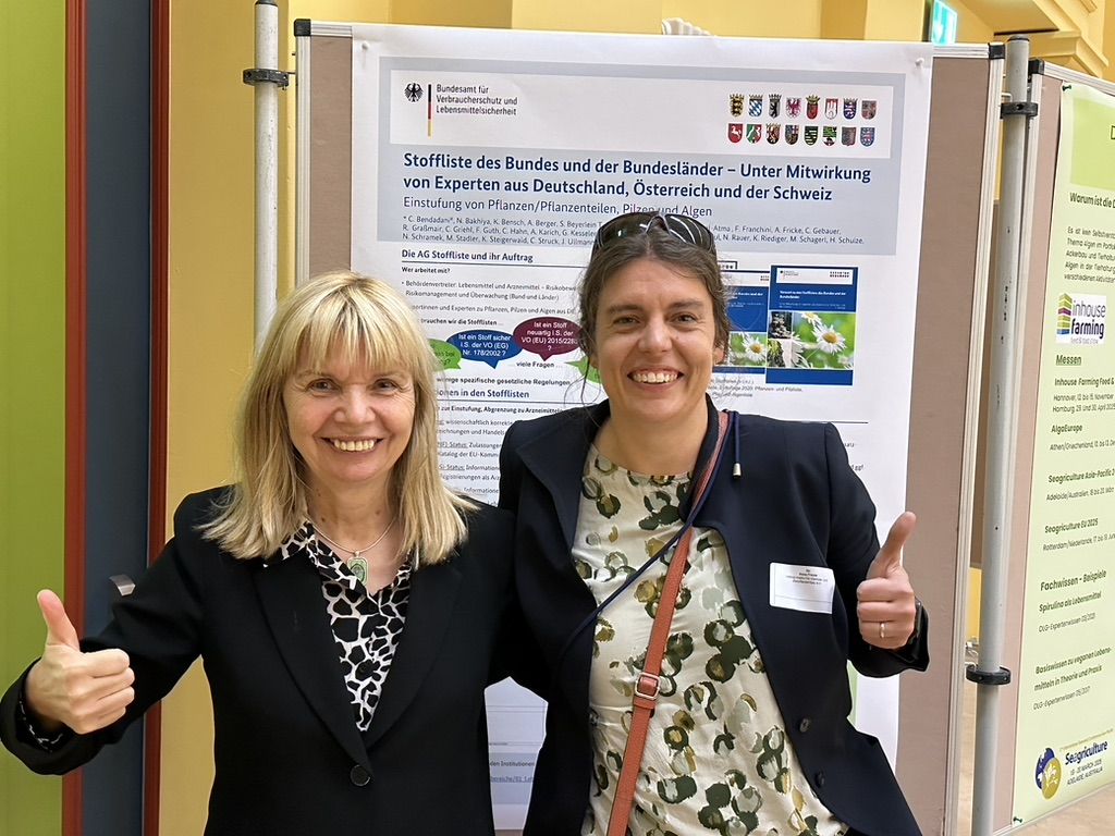 Stofflisteposter zum 3. Mitteldeutschen Algenstammtisch in Köthen mit Prof. Dr. Carola Griehl (Anhalt University of Applied Sciences)
