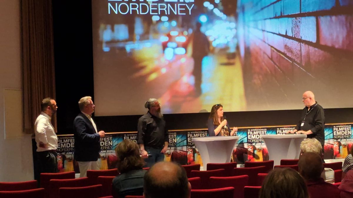 Foto: Filmvestival Emden mit Dr. Anna Fricke