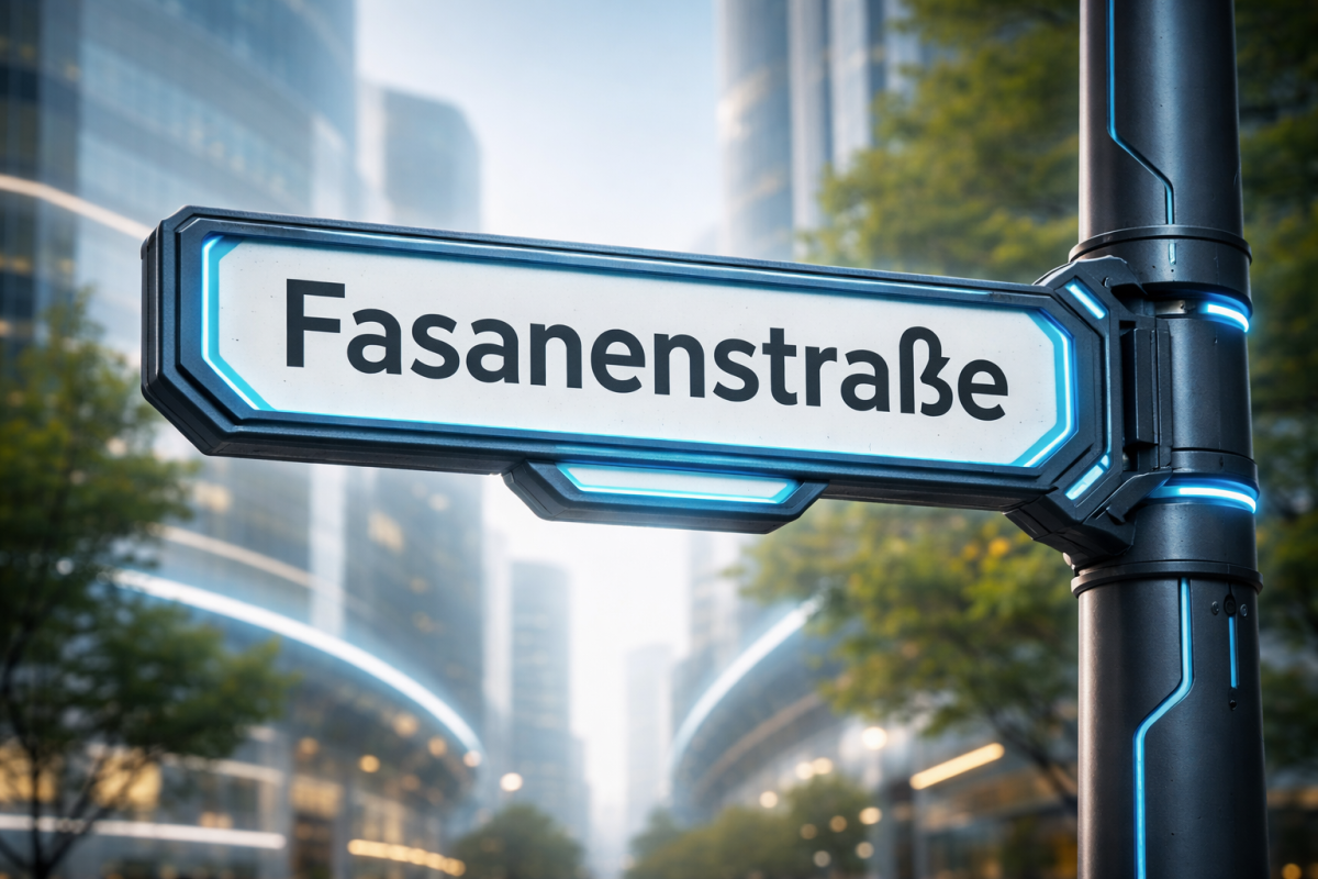 Reallabor „100m Zukunft“: Die Berliner Fasanenstraße wird zum Experimentierraum für urbane Innovation (Abbildung wurde mit Unterstützung von KI erstellt)